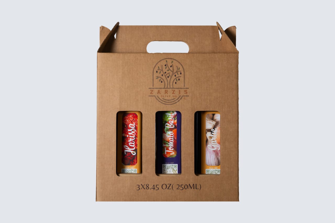 Empty Gift Box 3x250ml